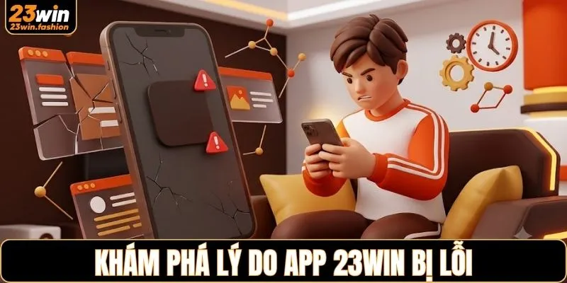 Khám phá lý do app 23WIN bị lỗi