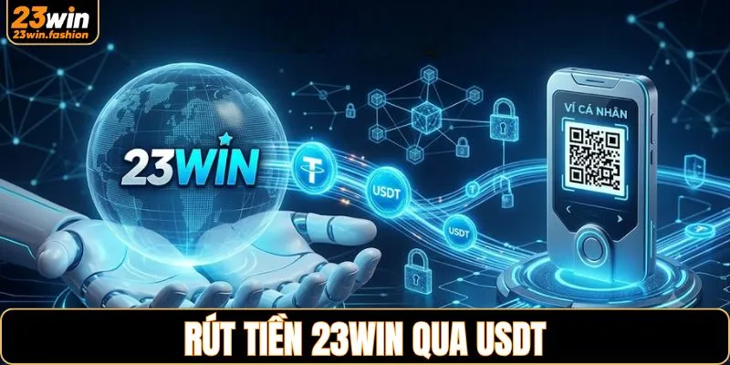 Rút tiền 23WIN qua USDT