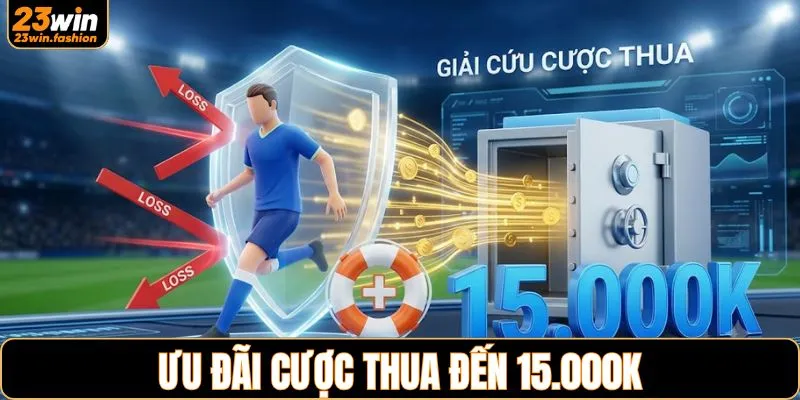 Ưu đãi cược thua đến 15.000K